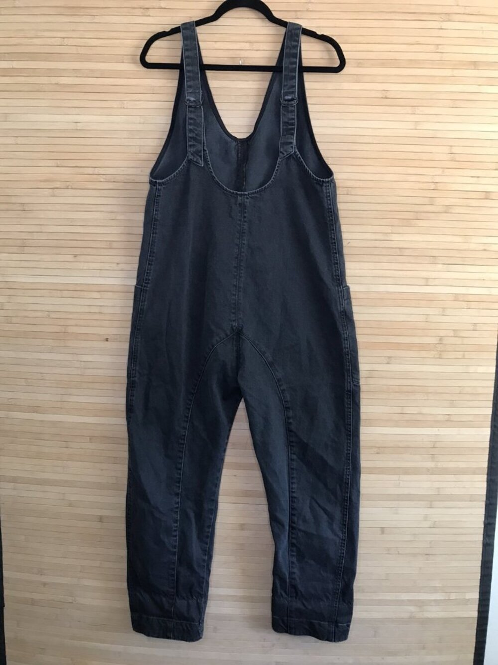 Free People We The Free High Roller Jumpsuit mineral black romper Size XS - Picture 4 of 7